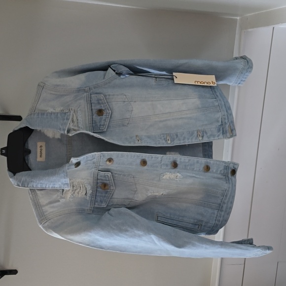 Mono B Jackets & Blazers - Mono b jean jacket